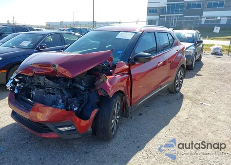 2019 Nissan Kicks Sr from USA, damaged, VIN 3N1CP5CU8KL491964